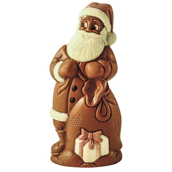 Père Noël chocolat lait sous alu 40g Père Noël choco lait 40g : Cadeau  d'entreprise, Colis gastronomique, Confiserie Arbre du Noël, Gouter Enfants  Noel
